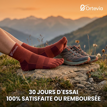Ortevia™ | Chaussettes Anti-Ampoules Randonnée & Trail