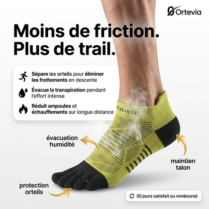 Ortevia™ | Chaussettes Anti-Ampoules Trail & Running
