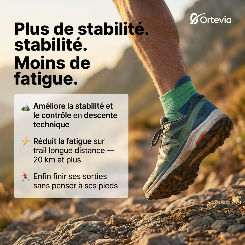 Ortevia™ | Chaussettes Anti-Ampoules Trail & Running