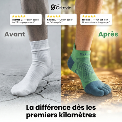 ORTEVIA™ | CALCETINES DE RUNNING ANTIAMPOLLAS